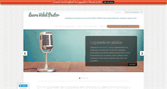 Desktop Screenshot of lauravidalpastor.com